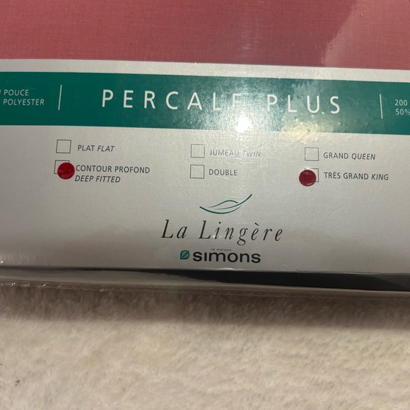 Percale plus 200-thread-count contour sheet - Picture 5 of 8